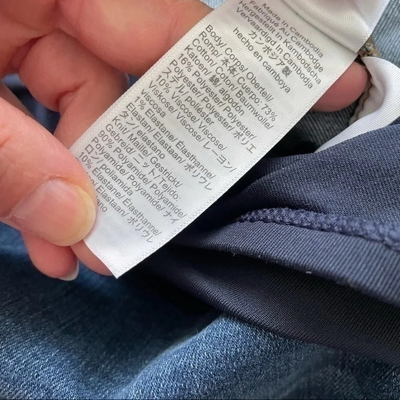 New J Crew Factory Over Belly Maternity Jean 28 - Picture 7 of 10